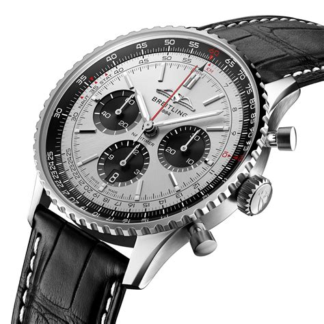 breitling navitimer gold and silver|breitling navitimer price guide.